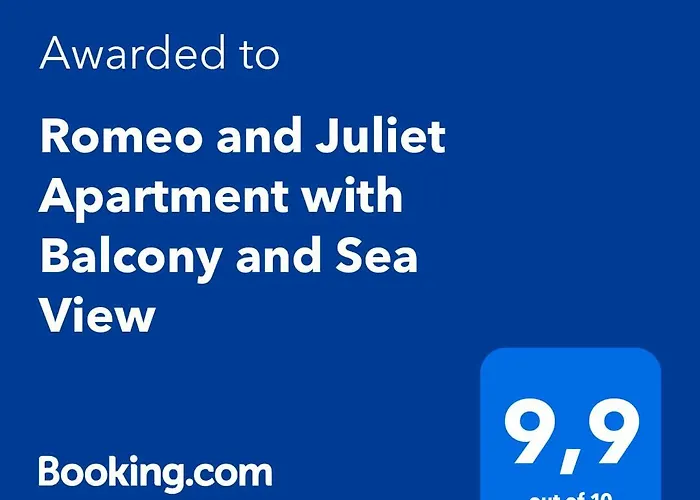 Апартаменты Romeo And Juliet With Balcony And Sea View Пореч